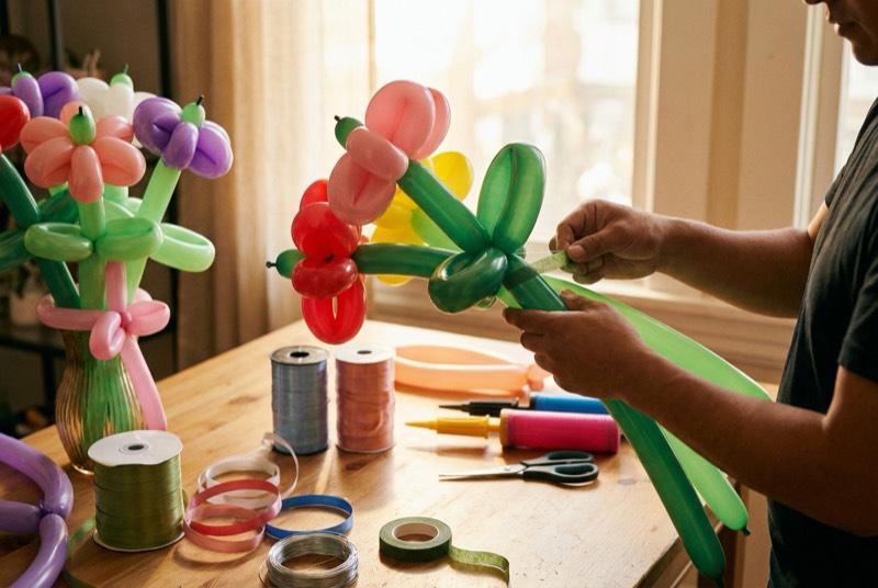 Manualidades: Curso de Bouquets con Globos