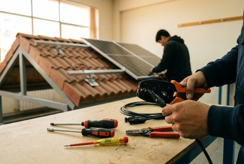 Oficios: Curso de Instalación de Paneles Solares