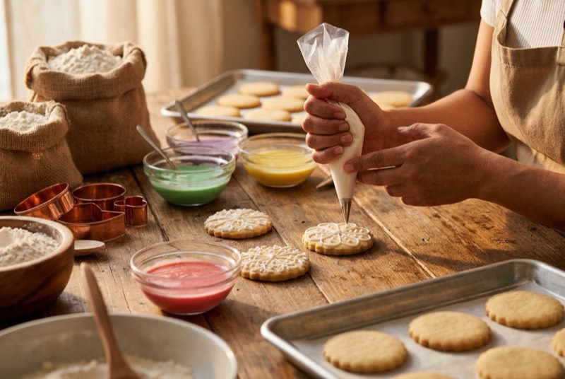 Panadería y Pastelería: Curso de Galletas Artesanales para Negocio