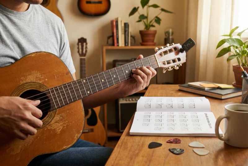 Música: Curso de Guitarra Acústica desde Cero