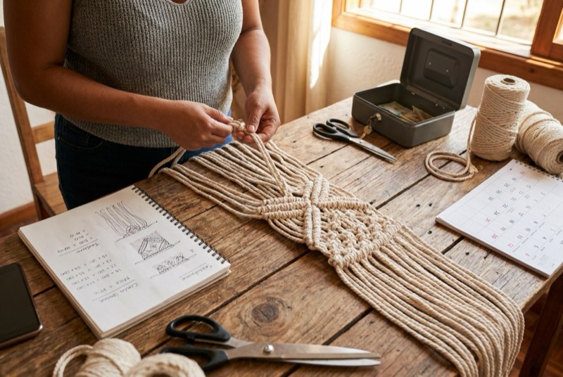 Manualidades: Curso de Macramé como Negocio