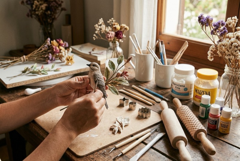 Manualidades: Curso de Porcelana Fría