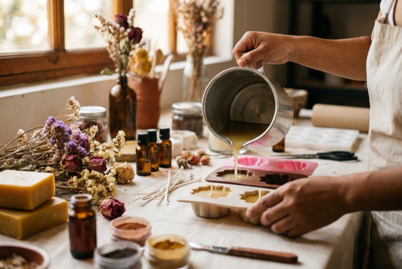 Manualidades: Curso de Velas Artesanales y Aromáticas